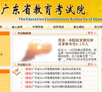 2015年广东高考分数线