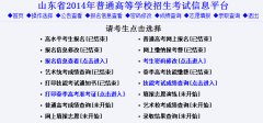 山东高考志愿填报入口http://wsbm.sdzk.gov.cn/