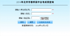 http://query.bjeea.cn/frontquery/HuiExamAction.a会考成绩