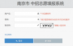 南京中考志愿填报系统(https://zy.njzky.cn/)